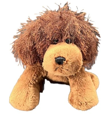 Ganz Webkinz Brown Dog 9" Plush Animal Puppy Shaggy Stringy Toy HM195 NO CODE - Image 1 of 4