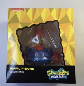 Spongebob Squarepants Fry Cook Games Coach Krabs Vinyl Figure Bikini Bottom - Picture 1 of 3