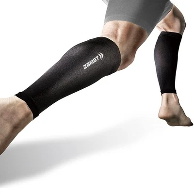 ZAMST Compression Leg Cover, Both Legs, Calf Type, Black Size L - Image 1 of 4
