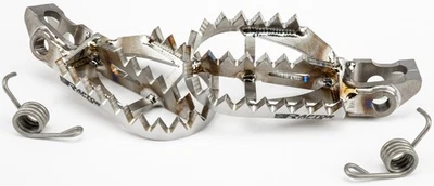 Clavijas de pie de titanio Raptor RX006 para Kawasaki KX250F KX450F 2007-2024 Foto 1 de 2