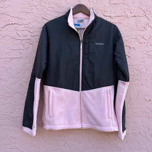 NEW Columbia Full Zip Jacket Candy Pink Youth Size XL NWT - Picture 1 of 9
