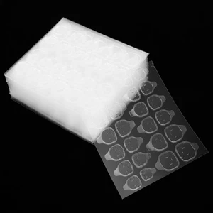 50 Hojas de Pegatinas de Uñas Impermeables Adhesivas Pestañas Pegamento para Uñas Acrílicas - Imagen 1 de 12