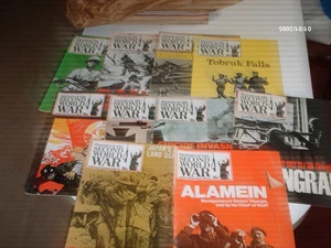 History of The Second World War Magazine Lot of 10 VOL 31 THRU 40 - Picture 1 of 1