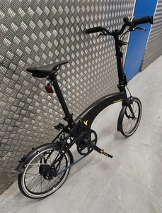 Rare Original Hummingbird Folding Bike Full Carbon Fibre Body 8-Speed - Picture 1 of 11