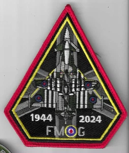 RAF PATCH TYPHOON 2024 DISPLAY TEAM FMOG ROYAL AIR FORCE SQUADRON PATCH - Picture 1 of 1