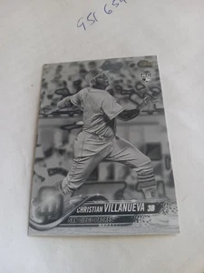 2018 Topps imagen negativa novato, Christian Villanueva, SD Padres # 661 - Imagen 1 de 2