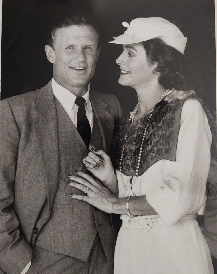 1986 Original BW Press Photo Kris Kristofferson Jane Alexander BLOOD & ORCHIDS - Image 1 of 1