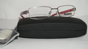 Reebok Eyeglasses Frame New Gunmetal R1009 52 17 140 - Picture 1 of 12