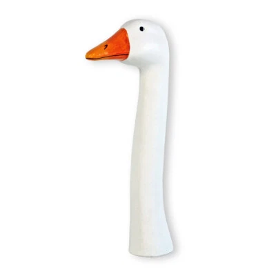Gans Figur 35 cm Gans Deko Garten Gänsehals Gartenstecker Deko Stecker Garten  - Bild 1 von 4
