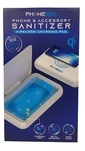 Phonespa Phone & Accessory Sanitizer Portable UV-C Sanitizer w/ Wireless Charger - Picture 1 of 3