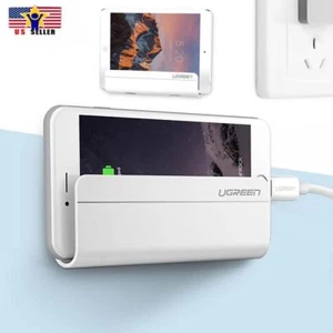 Wall Mount Smart Phone Tablet Holder Adhesive Stand Charging for Samsung iPhone - Picture 1 of 14