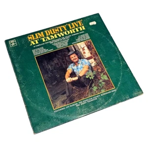 SLIM DUSTY - LIVE AT TAMWORTH - Rare Oz Vinyl LP 1973 - Joy McKean - COLUMBIA - Picture 1 of 4