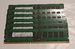 Lot of 6 2GB PC3-8500R Server Memory - Picture 1 of 1