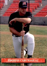 1994 Sioux City Explorers Collect-A-Sport 4 Thomas Carcione River Grove Illinois