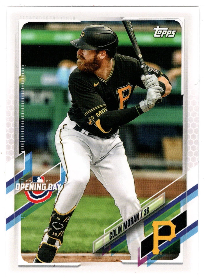 Colin Moran - Pittsburgh Pirates - 2021 Topps Opening Day Baseball # 166 Mint - Image 1 of 1