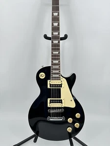 LPstyle black Chibson electric guitar doublecoil pickups Creamcolored fender - Picture 1 of 10