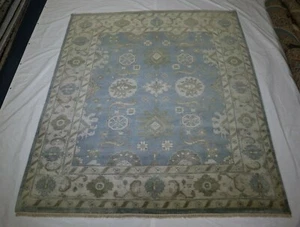 8'6" x 9'8" ft. Oushak Hand Knotted Oriental Wool Traditional Area Rug 8x10 - Picture 1 of 7