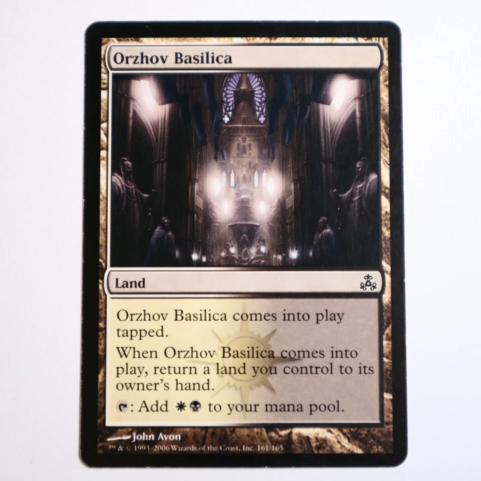 MTG Land - Orzhov Basilica - 161 - Guildpact - Non Basic Land - Image 1 of 1