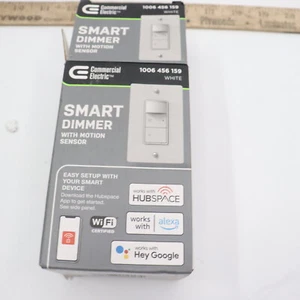 Commercial Electric Smart Dimmer with Motion Sensor WiFi/Bluetooth 1006456159 - Picture 1 of 4