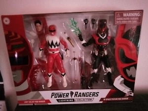 Lost Galaxy Red Ranger/Psycho Red 2 Figures. Power Rangers Lightning Collection. - Picture 1 of 1