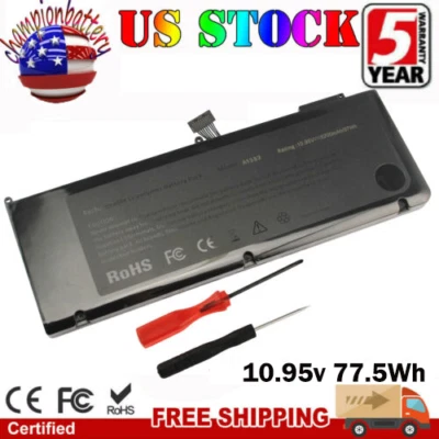 Battery for Apple Macbook Pro 15.4'' A1286(Early 2011 Mid 2012) 15" A1382 ONLY - Image 1 of 4