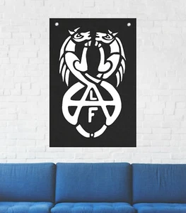 Animal Liberation Front Wall Tapestry - Rights Vegan Vegetarian flag earth human - Picture 1 of 4