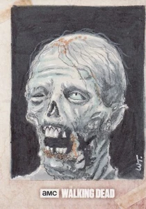 The Walking Dead Evolution, Wayne Tully Sketch Card 1/1 - Picture 1 of 2