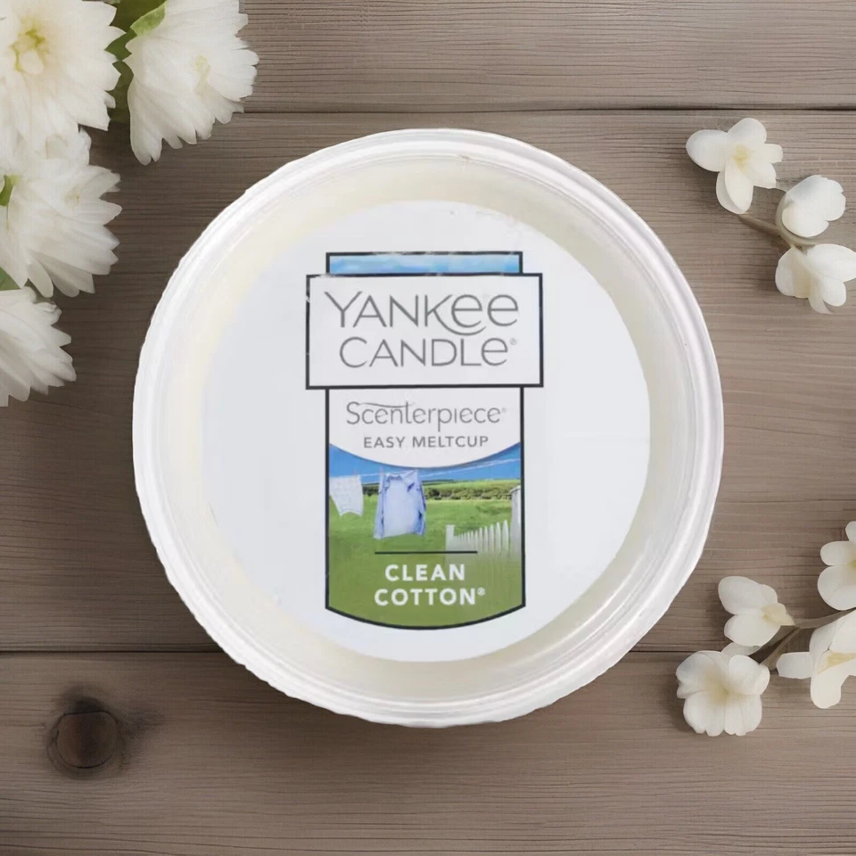 Yankee Candle Wax Melt Cup - Clean Cotton (2.2 oz) - Image 1 of 1