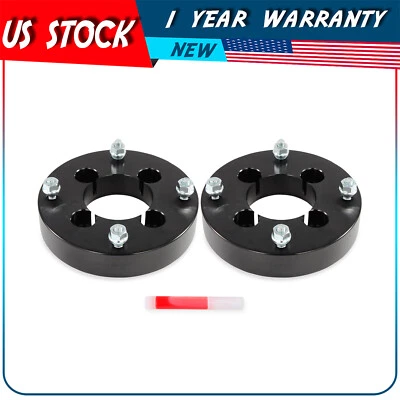 2Pcs 1.5" 4x110 to 4x156 3/8"-24 Wheel Adapter 82mm For Suzuki King Quad 400 450 - Image 1 of 4