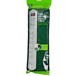 Greenlite Tier 1 Advanced Power Strip Current Sensing Power Strip 1440 Joules - Picture 1 of 4