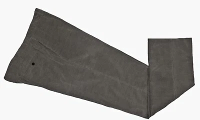 NEW Ermenegildo Zegna Cashco Cashmere & Cotton Pants! e 48 32  Gray  Fine Cords - Image 1 of 2