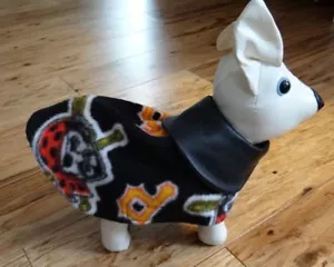 Abrigo de lana para perro Pittsburgh Pirates talla XXS original de Bark Avenue - Imagen 1 de 1