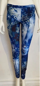 Alexander McQueen Lycra Print Leggings 40 - Picture 1 of 8