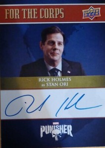 🔥2020 UD PUNISHER RICK HOLMES AUTO AUTOGRAPH STAN ORI FTC-RH💥💢