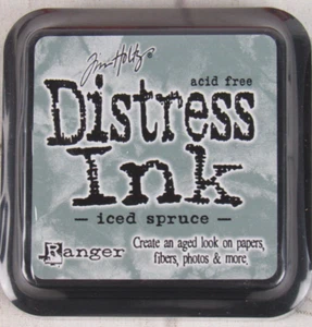 Tinta Ranger Distress, abeto helado, tinta de estampado, TIM32878 - Imagen 1 de 2