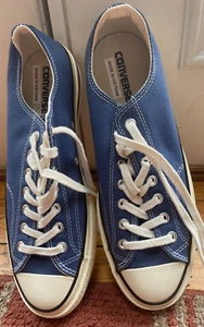 Converse Chuck Taylor All Star Eyelet Shoreline Men's Sneaker, Navy Blue Size 10 - Picture 1 of 5