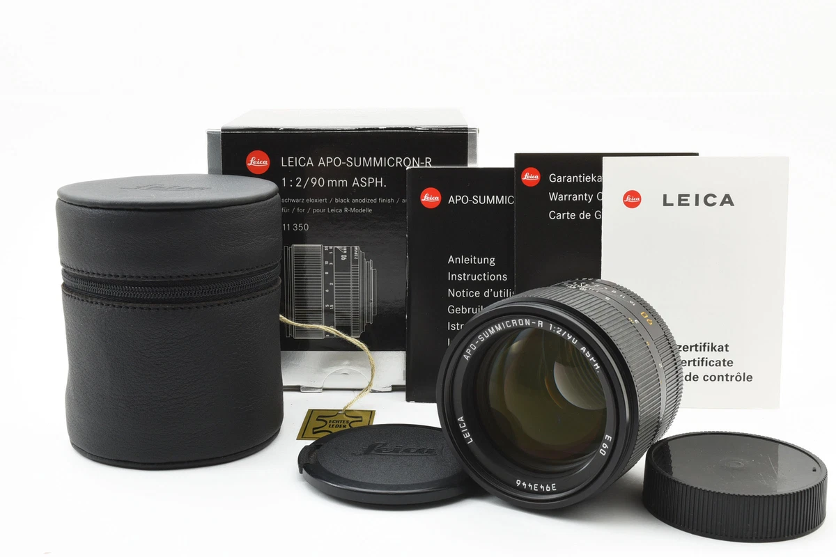 Leica SUMMICRON-R 90mm Focal f/2 Camera Lenses for sale - eBay