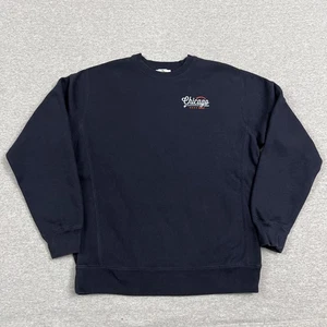 Sudadera Barstool Sport Golf Chicago Grande Atlética Peso Pesado Azul Marino - Imagen 1 de 4