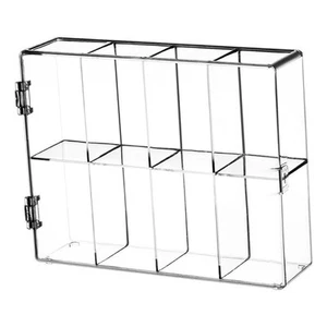 Acrylic Display Box Display Cabinet Practical Organizer Storage Showcase - Picture 1 of 4
