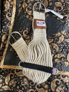 Western Mohair 27 Strand String Roper Girth Cinch Horse Size 34” Made In USA 652 - Picture 1 of 3