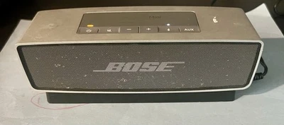 Bose SoundLink Mini Bluetooth Speaker W/ Charging Dock & Power Adapter Tested - Image 1 of 3
