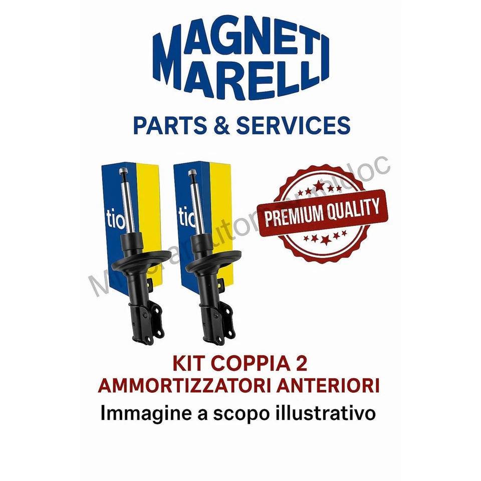 357243070200 Kit 2 ammortizzatori anteriori MAGNETI MARELLI OPEL INSIGNIA 2.0 - Immagine 1 di 1