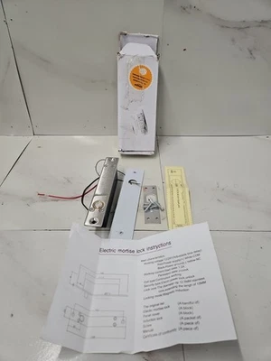 12V 5 Lines Electronic  Door Lock Silver For Door Access Control System - Image 1 of 4