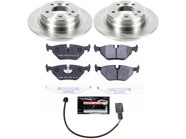 Rear Brake Pad and Rotor Kit For 1994-1995 BMW 530i YD698ZN - Image 1 of 1