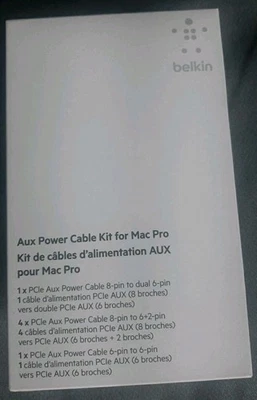 Belkin Aux Power cable Kit For Intel Mac Pro 2019 - Image 1 of 4