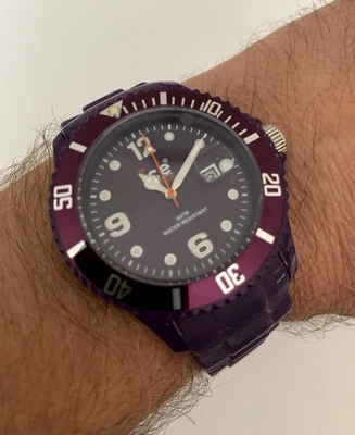 Coole Herren ICE WATCH Uhr - Aubergine - zeitlos schön! - Bild 1 von 4