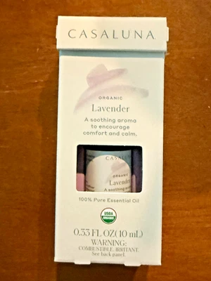 Casaluna Essential Oil Lavender 100% Pure 0.33 oz Ea. Organic Scent Diffuser - Image 1 of 2