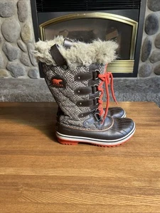 Sorel Tofino II Women's 6 Brown Herringbone Waterproof Insulated Snow Boots 🔥🔥 - Picture 1 of 14