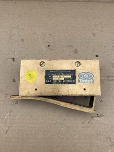 Vintage Elevator Electric Contact Switch Type G 99873 G.A.L Electro Mechanical - Picture 1 of 1