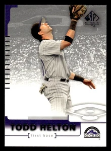 2004 SP Authentic #33 Todd Helton ROCKIES - Picture 1 of 2